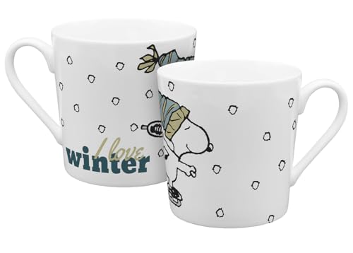 Tasse Peanuts Winter 350ml von GEDA LABELS GmbH