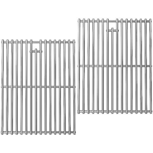 GEDLIRE 43.2 cm Edelstahl Grillrost für Home Depot Nexgrill 4 Brenner 720-0830H, 720-0830D, 720-0783E, 720-0783C, BBQ Grids Grillroste Ersatzteile für Kenmore Uniflame, 2 Stück GEDLIRE 43.2 cm Edelstahl Grillrost für Home Depot Nexgrill 4 Brenner 720-0830H, 720-0830D, 720-0783E, 720-0783C, BBQ Grids Grillroste Ersatzteile für Kenmore Uniflame, 2 Stück von GEDLIRE