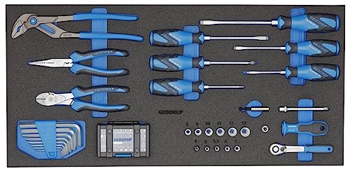 GEDORE 1110 CTB3-02 Werkzeugsortiment in CT-Modul 65-teilig von GEDORE