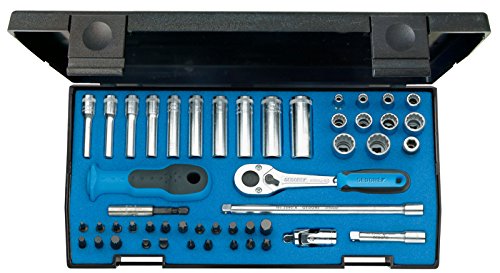 GEDORE 20 LMU-10 Steckschlüssel-Satz 1/4' 49-tlg, UD-in-Is-PH-PZ-TX-XZN, 1 Stück von GEDORE