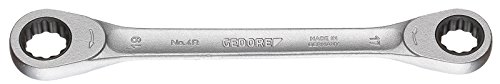 GEDORE Doppelringratschenschlüssel 14x15 mm – Hochwertiger Ratschenschlüssel für Profis – Langlebig, Präzise & Zuverlässig – Ideal für Handwerk & Industrie von GEDORE