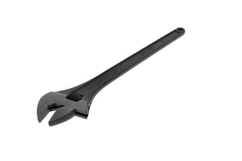 GEDORE Einmaulschlüssel verstellbar, Spannweite 63 mm (2.1/2 Zoll), schwedisch, phosphatiert, Industrieausführung, 62 P 24 von GEDORE