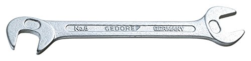GEDORE Doppelmaulschlüssel 9 mm, Präzisions-Stahlwerkzeug, Robust, Made in Germany, Profi-Handwerkzeug für Industrie & Handwerk von GEDORE