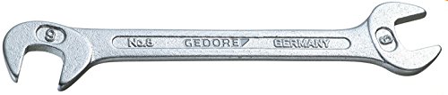 GEDORE Doppelmaulschlüssel 10 mm, Präzisions-Stahlwerkzeug, Robust, Made in Germany, Profi-Handwerkzeug für Industrie & Handwerk von GEDORE