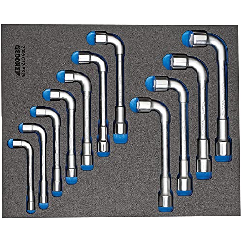 GEDORE Doppelsteckschlüssel-Satz in Check-Tool-Modul, 11-teilig, 1 Stück, 2005 CT2-25PK GEDORE Doppelsteckschlüssel-Satz in Check-Tool-Modul, 11-teilig, 1 Stück, 2005 CT2-25PK von GEDORE