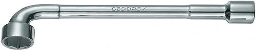 GEDORE Doppelsteckschlüssel mit Bohrung 1 Stück Silber/Schwarz 24 mm/6-kant doppelt von GEDORE