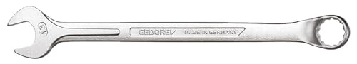 GEDORE Ring-Maulschlüssel, SW 11/16W, zöllig, gekröpft, abgewinkelt, 12-kant, Schraubenschlüssel, 1 B 11/16W von GEDORE