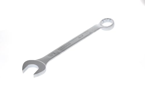 GEDORE Ring-Maulschlüssel, SW 70 mm, metrisch, gekröpft, abgewinkelt, 12-kant, Schraubenschlüssel, 1 B 70 von GEDORE