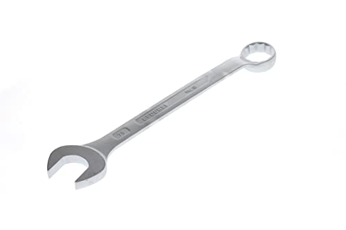GEDORE Ring-Maulschlüssel, SW 75 mm, metrisch, gekröpft, abgewinkelt, 12-kant, Schraubenschlüssel, 1 B 75 von GEDORE