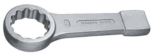GEDORE Schlag-Ringschlüssel 65 mm, Hochpräzise Schlüsselweite, Robust für Industrie & Handwerk, Made in Germany - 65mm von GEDORE