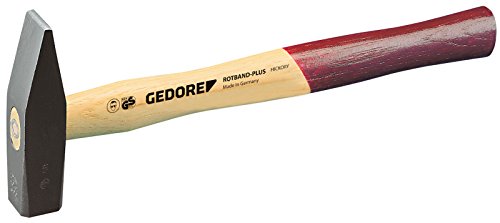 GEDORE Schlosserhammer mit Eschenstiel, 400 g, 1 Stück, 4 E-400 von GEDORE