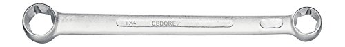 GEDORE TX-4 E20xE24 Doppelringschlüssel; Gerade Design; Für Außen TX-Schrauben; Professionelles Handwerkzeug; Langlebig & Präzise von GEDORE