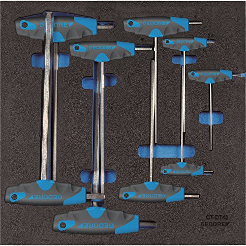 GEDORE Winkelschraubendreher-Satz in Check-Tool-Modul, 1 Stück, 1500 CT2-DT 2142 von GEDORE