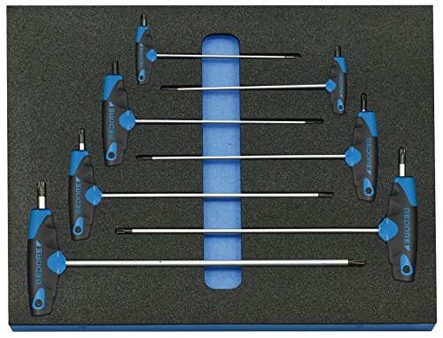 GEDORE Winkelschraubendreher-Satz in Check-Tool-Modul, 7-teilig, 1 Stück, 2005 CT2-2143 KTX von GEDORE