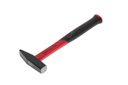 GEDORE red Schlosserhammer mit Fiberglasstiel, 300 g Kopfgewicht, Hammer mit Fiberglasgriff, Werkzeug, geschmiedet, R92120012 von Gedore Red