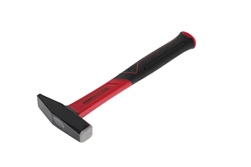 GEDORE red Schlosserhammer mit Fiberglasstiel, 500 g Kopfgewicht, Hammer mit Fiberglasgriff, Werkzeug, geschmiedet, R92120020 von GEDORE red