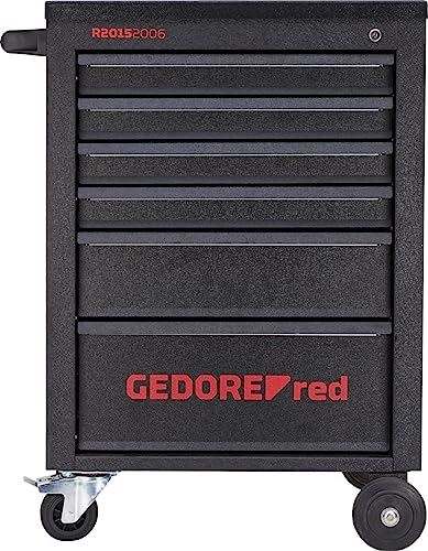 GEDOREred R21560005 Satz im Wagen MECHANIC schwarz 129-tlg, Klein von GEDORE