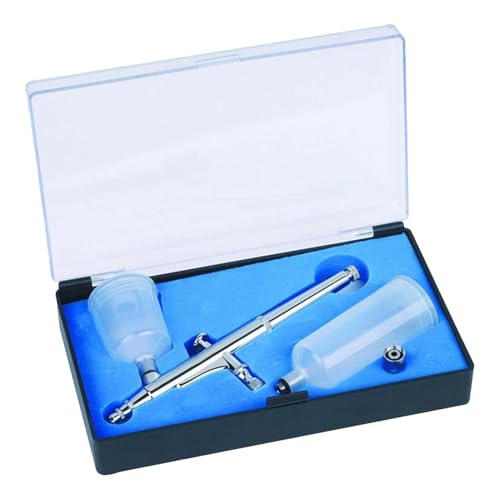 Airbrush-Set mit Kompressor, Airbrush-Set für Modellmalerei, professionelles, wiederaufladbares kabelloses Farbsprühset | Hochdruck-Luftbürstenset, die nicht verstopfen von GEDOX