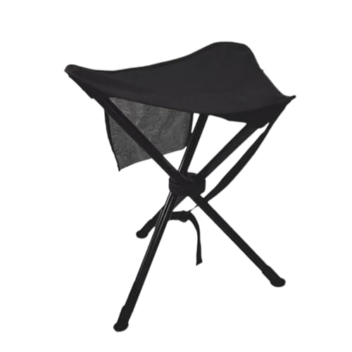 Faltbarer Camping-Hocker, zusammenklappbarer Campinghocker | Wanderhocker für Strandstuhl, Angelhocker, tragbarer Hocker für Rucksackreisen, Campingstühle, Outdoor-Stuhl von GEDOX