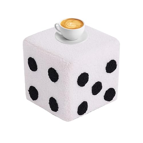 GEDOX Dice Stuhl mit Hocker, Fußstütze Dice | kleine quadratische Fußstütze im Würfel-Design, abnehmbarer und waschbarer quadratischer Hocker, 19,9 x 19,9 x 20 cm, zum bequemen Wechseln von Schuhen GEDOX Dice Stuhl mit Hocker, Fußstütze Dice | kleine quadratische Fußstütze im Würfel-Design, abnehmbarer und waschbarer quadratischer Hocker, 19,9 x 19,9 x 20 cm, zum bequemen Wechseln von Schuhen von GEDOX