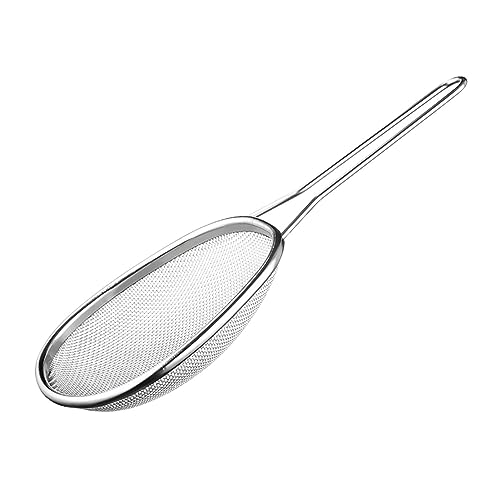 GEDOX Löffel Sieb – Edelstahl-Löffelsieb | Tragbarer Löffel für Fritteusen, tiefe Fritteusen, Spinnensieb zum Frittieren, Knödeln, Spaghetti, von GEDOX
