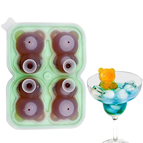 GEDOX Silikonform in Bärenform – Eiswürfelform aus Silikon in Bärenform – niedliche handgefertigte Eiswürfel – Cocktail für Eiskaffee, Getränke, Silikonformen GEDOX Silikonform in Bärenform – Eiswürfelform aus Silikon in Bärenform – niedliche handgefertigte Eiswürfel – Cocktail für Eiskaffee, Getränke, Silikonformen von GEDOX