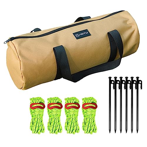 GEDOX Zelthering-Set – Tasche für Zeltheringe | Tragbares Zubehör für Zelte im Freien, Heringtasche für Zelte von GEDOX