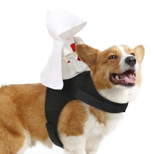 Ritterkostüm für Hunde, Halloween-Kleidung für Hunde, Haustierkleidung im Gentleman-Stil, Halloween-Cosplay-Kostüm, Kleidung für Hunde, Haustierkostüm für Hunde und Katzen von GEDOX