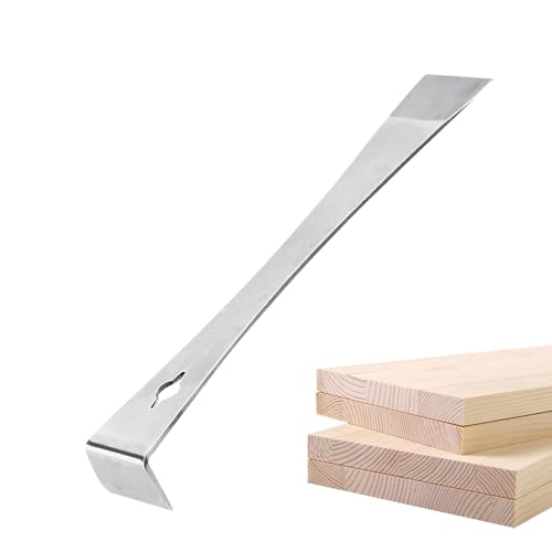 Schaber Brechstange, Edelstahl Hebeleisen, Taschen-Metall-Nagelabzieher, Schaber Flachstange, praktisches Zierleistenkeilentfernungswerkzeug, robuster -Schaber für Farbentfernung, Honigschneiden Schaber Brechstange, Edelstahl Hebeleisen, Taschen-Metall-Nagelabzieher, Schaber Flachstange, praktisches Zierleistenkeilentfernungswerkzeug, robuster -Schaber für Farbentfernung, Honigschneiden von GEDOX