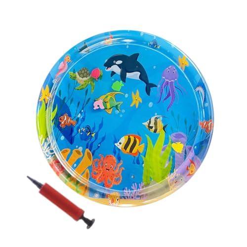 Sensorischer Wasserspielteppich Summer Cool Comfort | Interaktiver Wasserspielteppich für Katzen | Aufblasbare Matte für Katzenspiele | Teppich mit Wassersensor von GEDOX