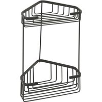 Sapho Gedy Smart - Eck-Draht-Ablage, schwarz matt 2482-14 von GEDY