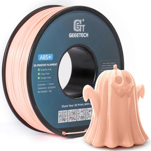 GEEETECH ABS+ Filament 1,75 mm, 3D Drucker Filament,1 kg pro Spule,Skin Color von GEEETECH