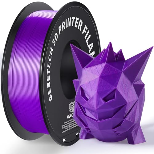 GEEETECH Filament PLA 1.75mm for 3D Drucker 1kg Spool, Lila von GEEETECH