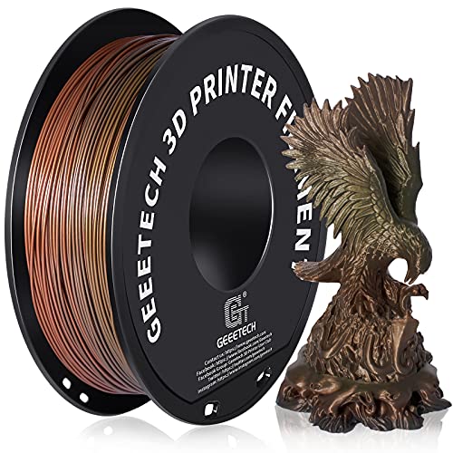 Geeetech PLA-Filament 1,75 mm Mehrfarbig 3D-Printer PLA-Filament 1 kg Spool, Silk Bronze Rainbow Geeetech PLA-Filament 1,75 mm Mehrfarbig 3D-Printer PLA-Filament 1 kg Spool, Silk Bronze Rainbow von GEEETECH