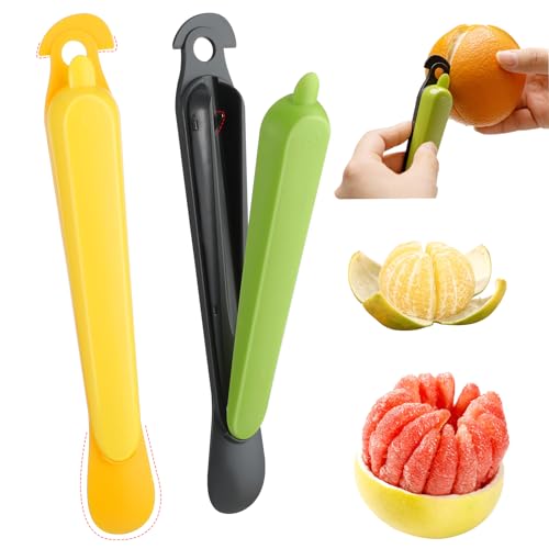 GEEHUA 2 Stück Orangenschäler, Zitrusschäler Orangenschneider Multifunktionales Küchen Obstschälwerkzeug Leicht zu öffnen Grapefruit Zitrone Drachenfrucht,Einfach zu Bedienendes Küchengerät GEEHUA 2 Stück Orangenschäler, Zitrusschäler Orangenschneider Multifunktionales Küchen Obstschälwerkzeug Leicht zu öffnen Grapefruit Zitrone Drachenfrucht,Einfach zu Bedienendes Küchengerät von GEEHUA