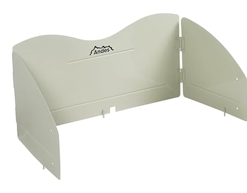 GEEKHOM Windschutz Gaskocher Camping Kocher - Faltbar Windschutz Campingkocher Spritzschutz Mit Tragetasche, Zubehör Für Outdoor Camping Kochgeschirr Grill BBQ (3-fach Grün) von GEEKHOM