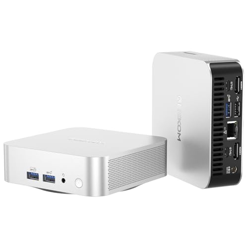 [3-Jahren-Garantie]GEEKOM Mini PC A5 Pro mit AMD Ryzen 7 5825U (Stärker als 7430U) | 2.5G LAN | Intel NUC Mini PC Windows 11 Pro | 32GB DDR4 + 1T SSD | WiFi 6 & USB-C Mini Computer für Gaming & Office von GEEKOM