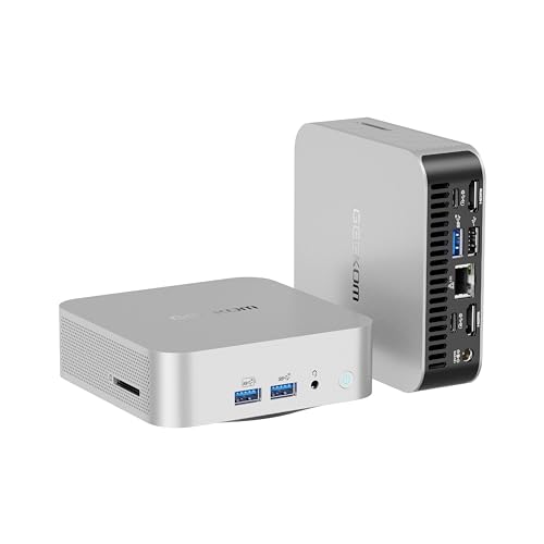GEEKOM A7 Mini PC, AMD Ryzen 9 7940HS Mini PC Windows 11 Pro (8 Kerne 16 Threads, bis zu 5,2 GHz) 32GB DDR5 2TB SSD Mini Computer | AMD Radeon 780M | BT5.2 | Wi-Fi 6E | 8K von GEEKOM
