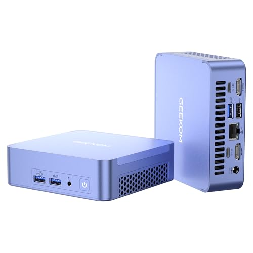 GEEKOM AX7 Pro AI Mini PC, AMD Ryzen 9 7940HS (8 Kerne, bis zu 5,2 GHz) Mini Gaming PC Windows 11 Pro, DDR5 32 GB, 2 TB SSD, AI-Bereit, Radeon 780M, Wi-Fi 6E, BT 5.2, 8K, Kompakt und Leistungsstark GEEKOM AX7 Pro AI Mini PC, AMD Ryzen 9 7940HS (8 Kerne, bis zu 5,2 GHz) Mini Gaming PC Windows 11 Pro, DDR5 32 GB, 2 TB SSD, AI-Bereit, Radeon 780M, Wi-Fi 6E, BT 5.2, 8K, Kompakt und Leistungsstark von GEEKOM