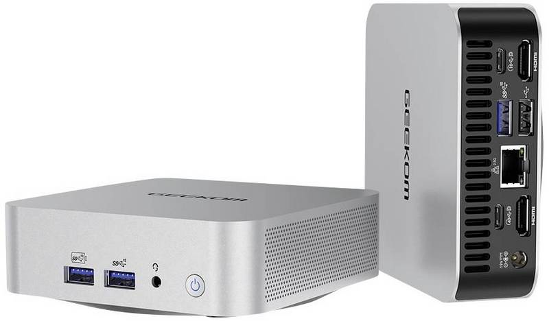 GEEKOM Mini PC A8  AMD Ryzen 7 8845HS 32 GB RAM  1 TB SSD AMD Radeon PC-System von GEEKOM