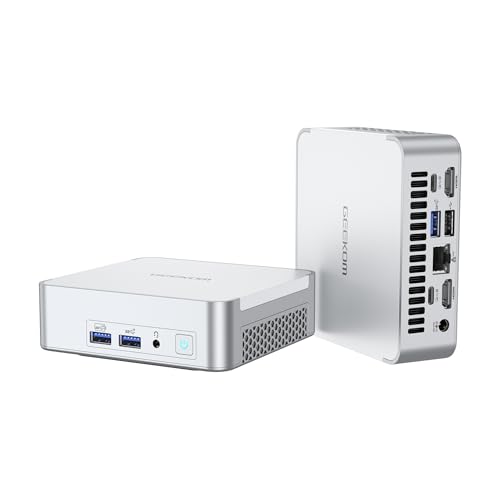 GEEKOM Mini-PC XT13, Intel i7-13620H der 13. Generation, 32 GB DDR4 und 1 TB SSD (10 Kerne, 16 Threads, bis zu 4,9 GHz), Mini-Desktop-Computer, Windows 11 Pro, NUC13 i7 8K/USB4*2 von GEEKOM