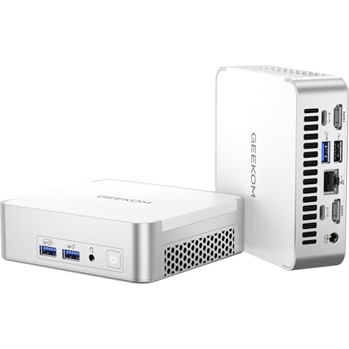 GEEKOM Mini PC XT13 Pro i9 13900HK (14C/20T, bis zu 5,4 GHz), Micro Computer Desktop PC mit 32 GB DDR4 RAM 1 TB SSD Speicher, Mini-PC Windows 11 Pro für Office/Home, 2 x USB4 8K UHD| Wi-Fi 6E | BT 5.2 von GEEKOM