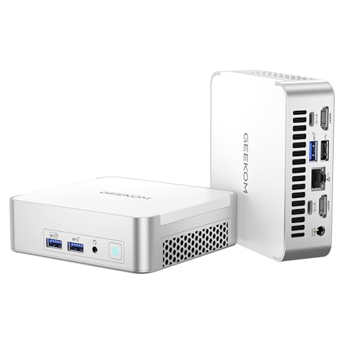 GEEKOM XT12 Pro Mini PC, Intel i9-12900HK (14 Kerne, 20 Threads, 24 MB Cache, 5,0 GHz) NUC Desktop PC, Wi-Fi 6E Mini Computer, 32 GB DDR4 Windows 11 Pro 1TB Mini NUC Computer, 2*USB4 | 8K UHD von GEEKOM