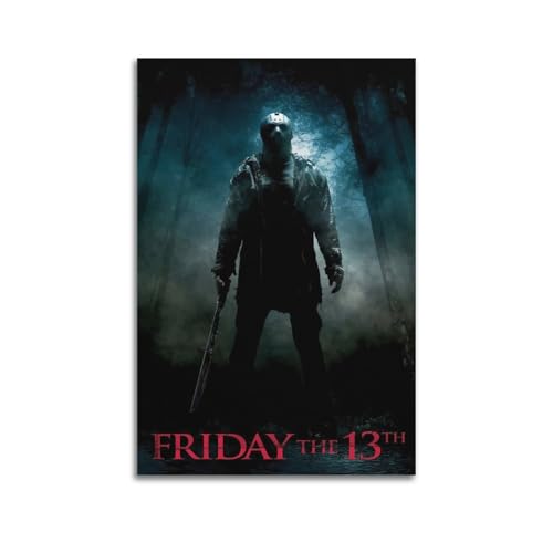 GEENUM Filmposter, Motiv: Freitag der 13. Geburtstag, Schlafzimmer, Wohnzimmer, Wanddekoration, Poster, Ästhetik, Art-Deco, 50 x 75 cm, ungerahmter Stil GEENUM Filmposter, Motiv: Freitag der 13. Geburtstag, Schlafzimmer, Wohnzimmer, Wanddekoration, Poster, Ästhetik, Art-Deco, 50 x 75 cm, ungerahmter Stil von GEENUM