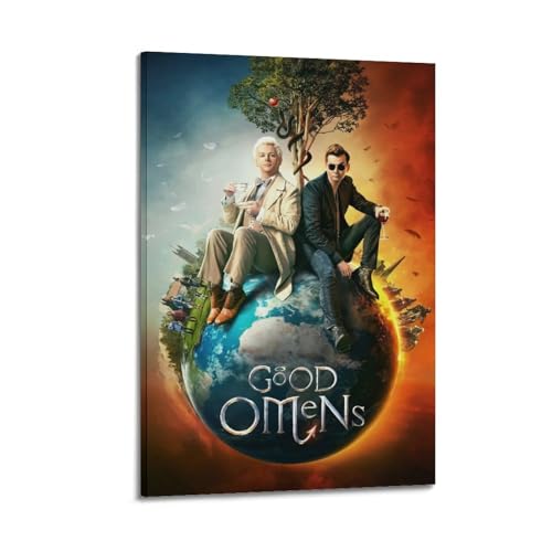GEENUM Good Omens TV-Serie-Poster, Schlafzimmer, Wohnzimmer, Wanddekoration, Poster, Ästhetik, Art-Deco, 20 x 30 cm, Rahmenstil GEENUM Good Omens TV-Serie-Poster, Schlafzimmer, Wohnzimmer, Wanddekoration, Poster, Ästhetik, Art-Deco, 20 x 30 cm, Rahmenstil von GEENUM