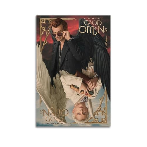 GEENUM Good Omens TV-Serie-Poster, Schlafzimmer, Wohnzimmer, Wanddekoration, Poster, Ästhetik, Art-Deco, 40 x 60 cm, ungerahmter Stil GEENUM Good Omens TV-Serie-Poster, Schlafzimmer, Wohnzimmer, Wanddekoration, Poster, Ästhetik, Art-Deco, 40 x 60 cm, ungerahmter Stil von GEENUM