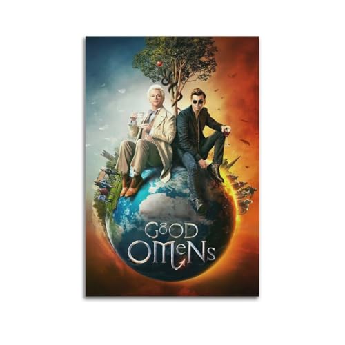 GEENUM Good Omens TV-Serie-Poster, Schlafzimmer, Wohnzimmer, Wanddekoration, Poster, Ästhetik, Art-Deco, 60 x 90 cm, ungerahmter Stil GEENUM Good Omens TV-Serie-Poster, Schlafzimmer, Wohnzimmer, Wanddekoration, Poster, Ästhetik, Art-Deco, 60 x 90 cm, ungerahmter Stil von GEENUM