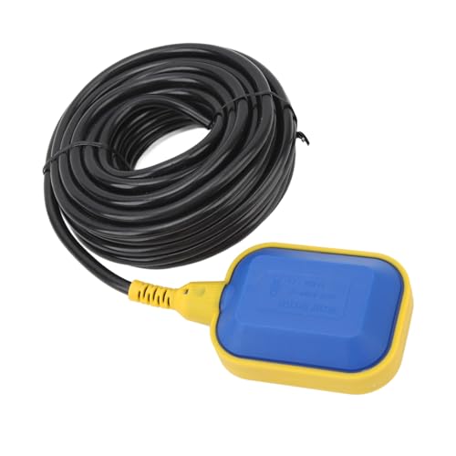 GEERYZHE Automatischer Schwimmender Wasserstandschalter mit 10 Meter -Kabel Zur Steuerung von Tauchpumpen, Schwerpfleger -Kontrollsensor mit Ein/Aus Funktion für Wassertanks, Brunnen, Sumpf und GEERYZHE Automatischer Schwimmender Wasserstandschalter mit 10 Meter -Kabel Zur Steuerung von Tauchpumpen, Schwerpfleger -Kontrollsensor mit Ein/Aus Funktion für Wassertanks, Brunnen, Sumpf und von GEERYZHE