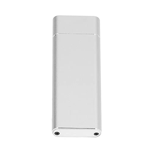 GEERYZHE M.2-Gehäuse, SSD-Gehäuse M.2 NGFF Hochgeschwindigkeitsübertragung USB 3.0 5 Gbit/s USB 3.1 10 Gbit/s Typ C Metall-SSD-Gehäuse Nvme Externes Nvme-Gehäuse USB C für Computer von GEERYZHE
