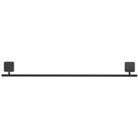 Handtuchhalter Wand Topaz, Handtuchstange 600mm zum Bohren schwarz matt - Geesa von GEESA